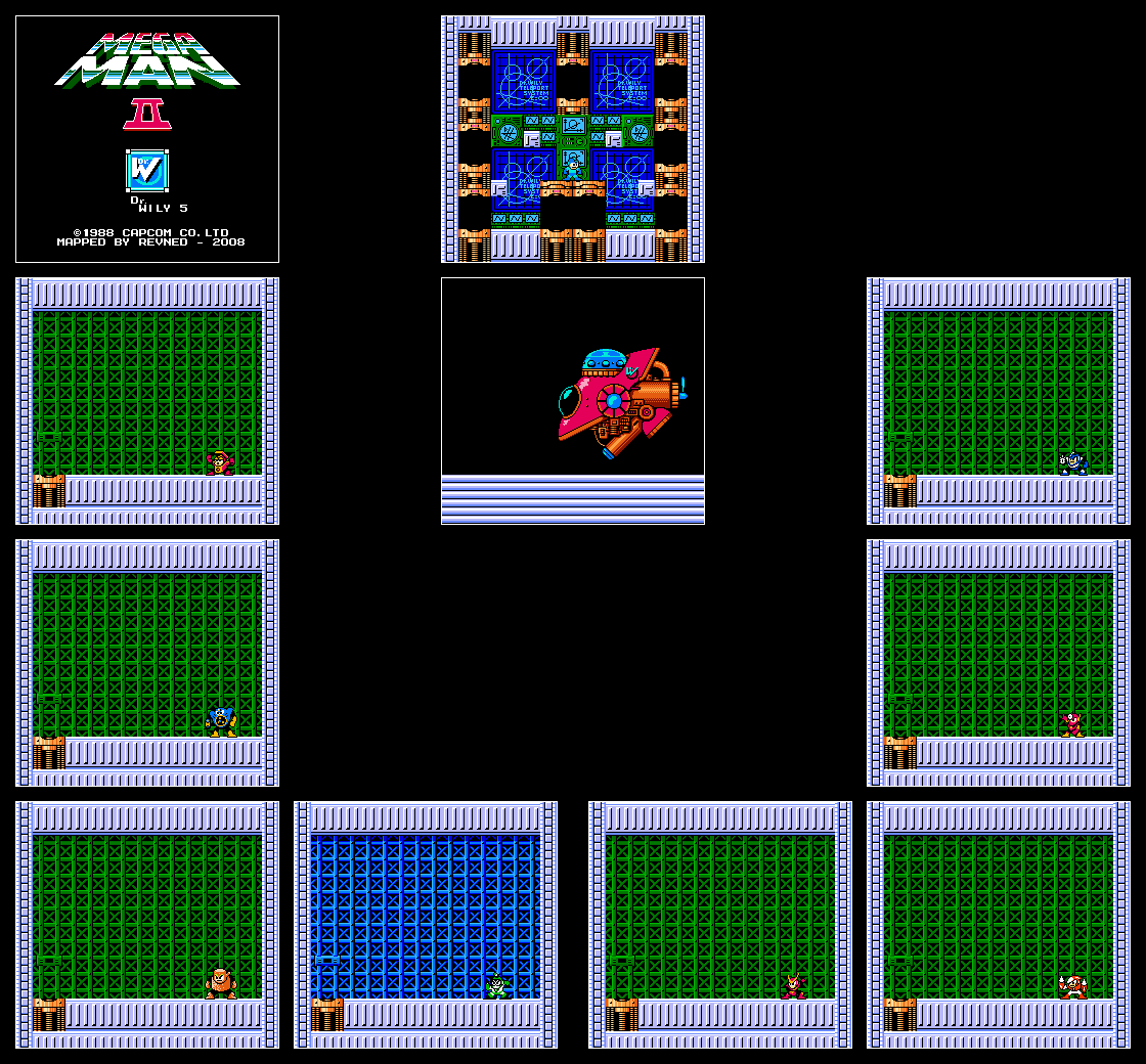 Mega Man 3 Damage Chart