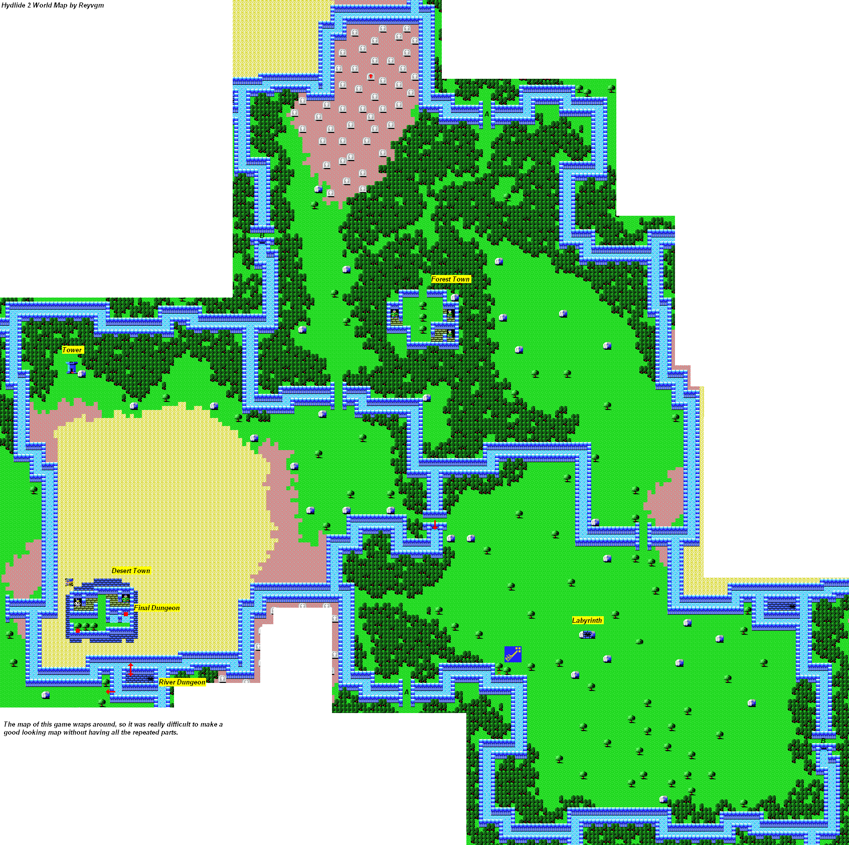 Metal Gear 2: Solid Snake South Base 1F Map for MSX by Rackvin