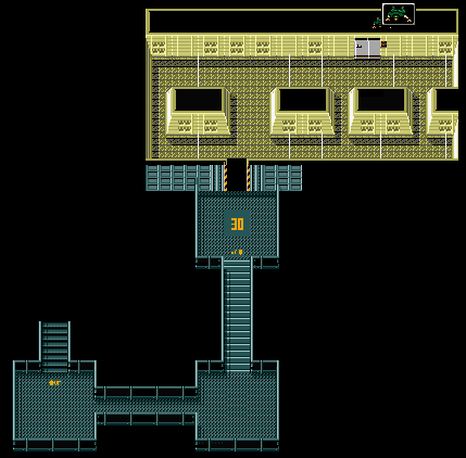 Metal Gear 2: Solid Snake Swamp Map Map for MSX by WilHiteNinja