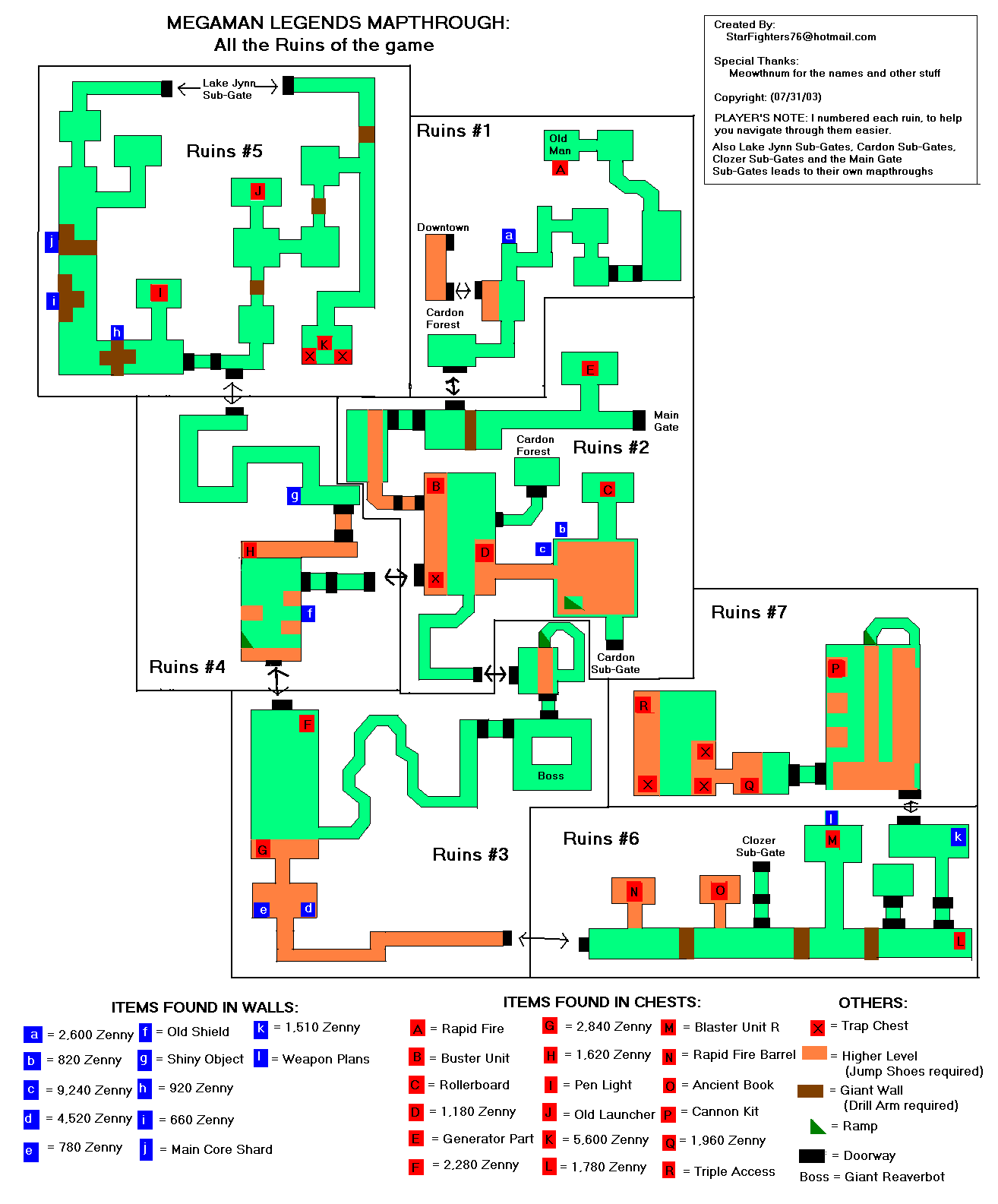 Underground Ruins (Mapthrough) 
