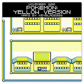 Pokemon Yellow Version: Special Pikachu Edition World Map Map for Game Boy  by adam3k3 - GameFAQs